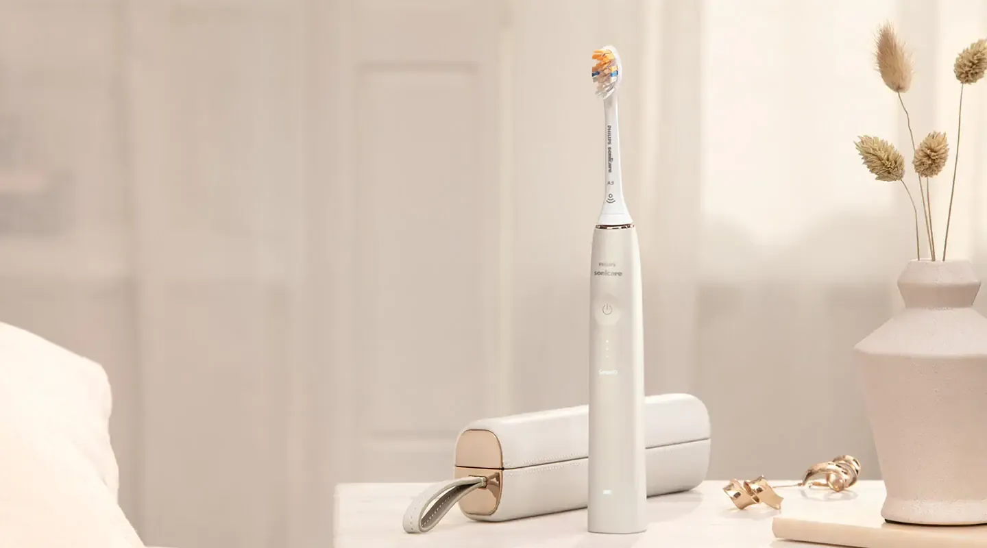 Philips Sonicare 9900 Prestige är en snygg och stilren elektrisk tandborste